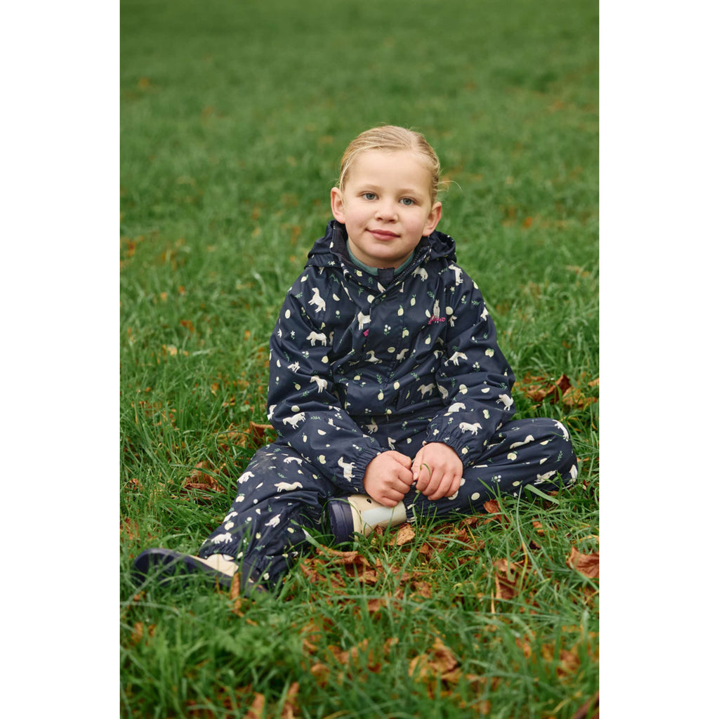LeMieux Jacket Pippin Splash Kids Navy