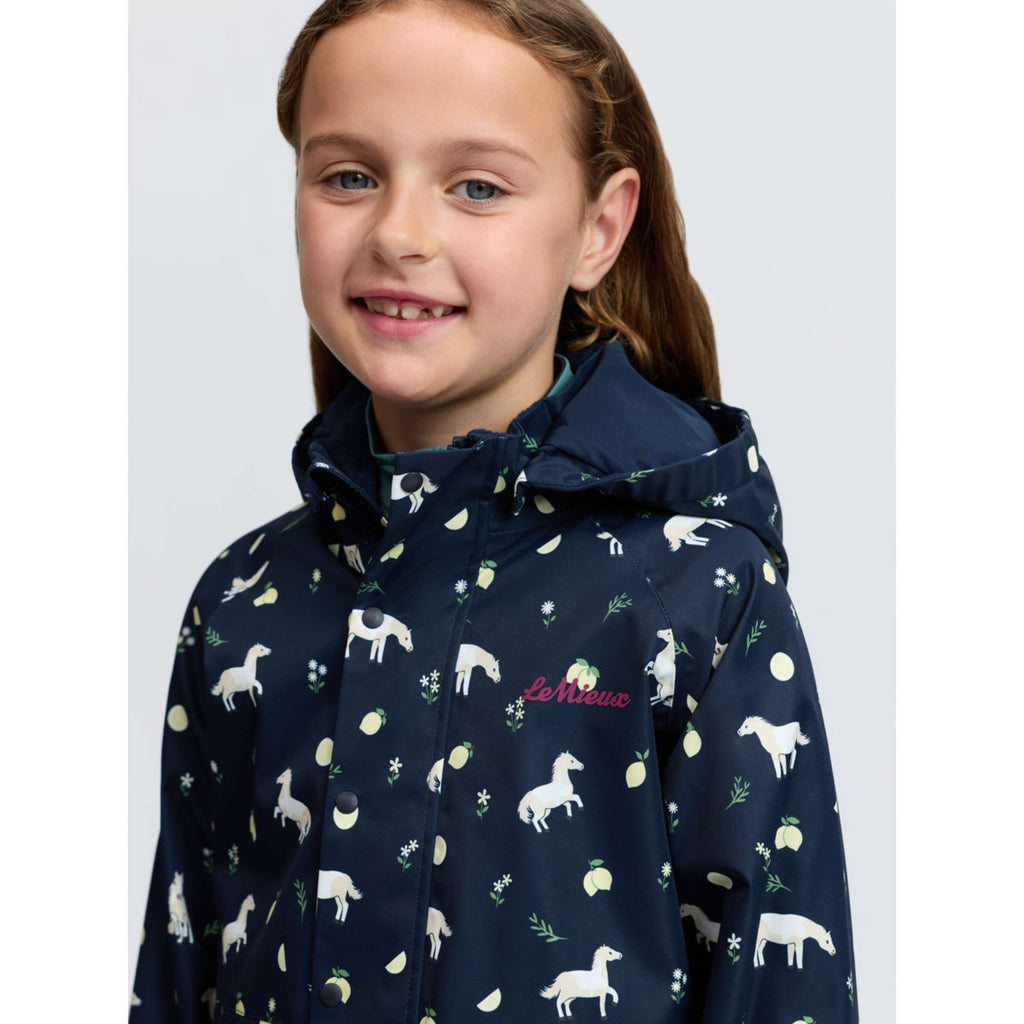 LeMieux Jacket Pippin Splash Kids Navy