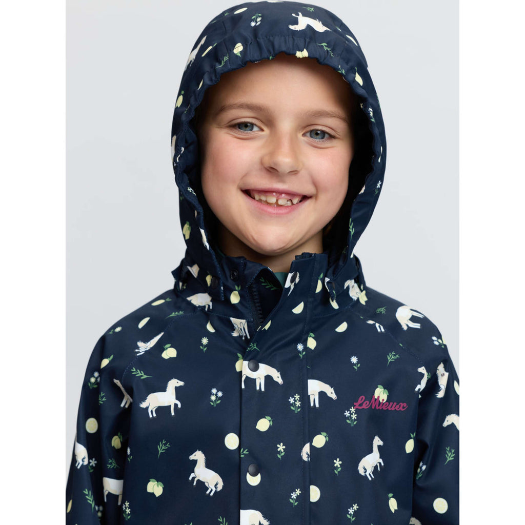 LeMieux Jacket Pippin Splash Kids Navy