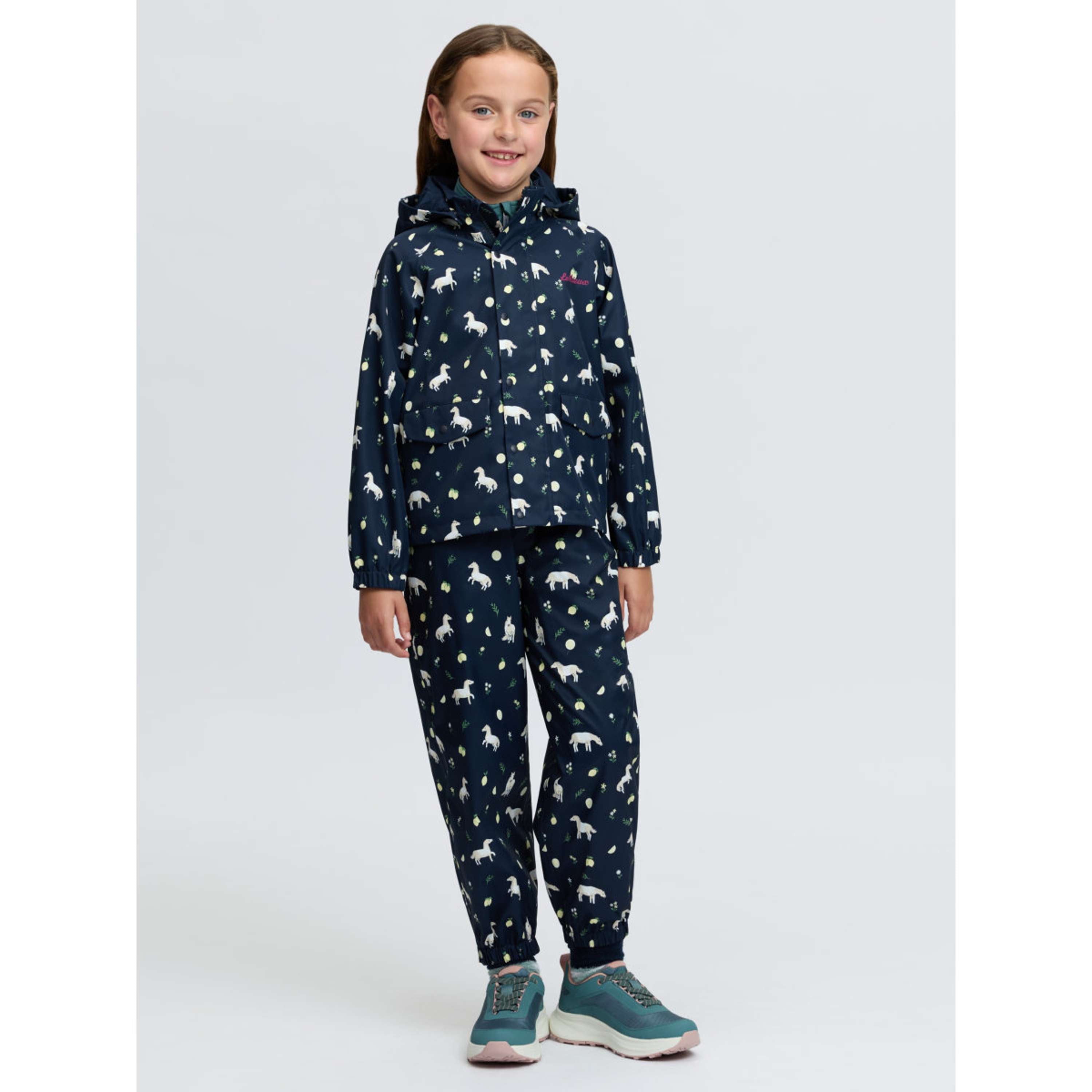 LeMieux Jacket Pippin Splash Kids Navy