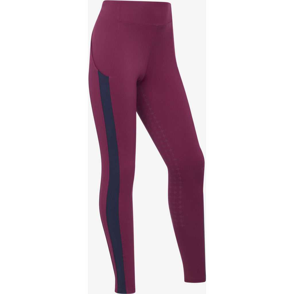 LeMieux Riding Legging Orla Kids Full Grip Blackberry