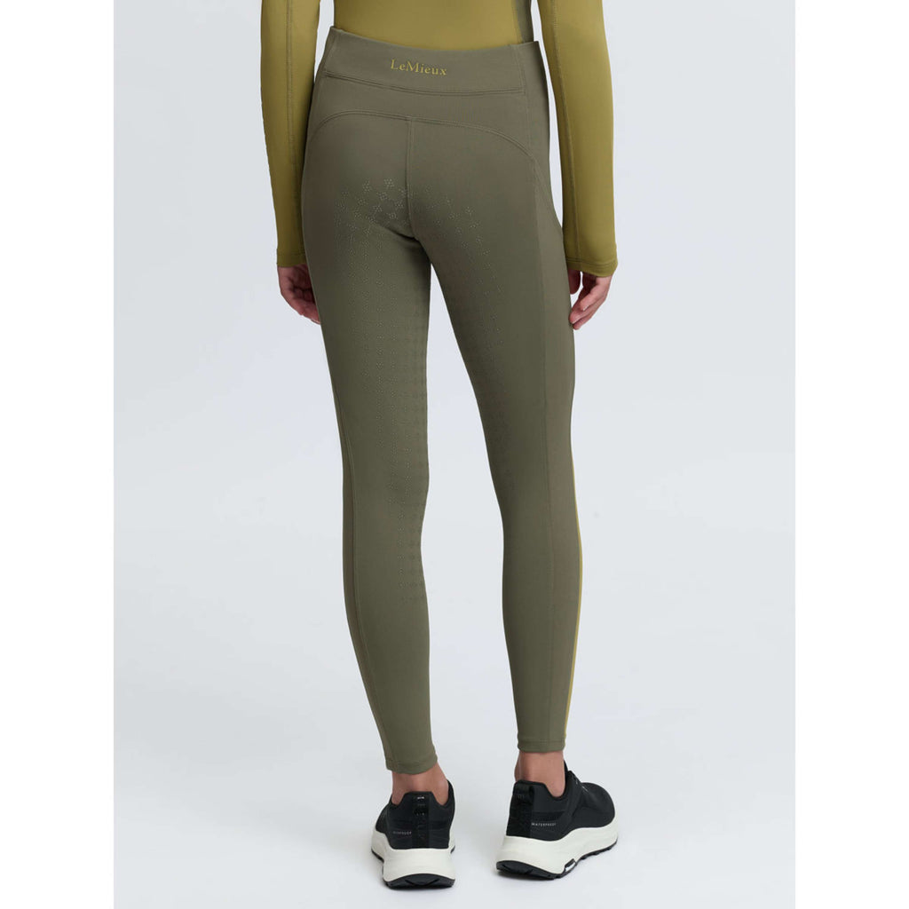 LeMieux Riding Legging Orla Kids Full Grip Willow Green