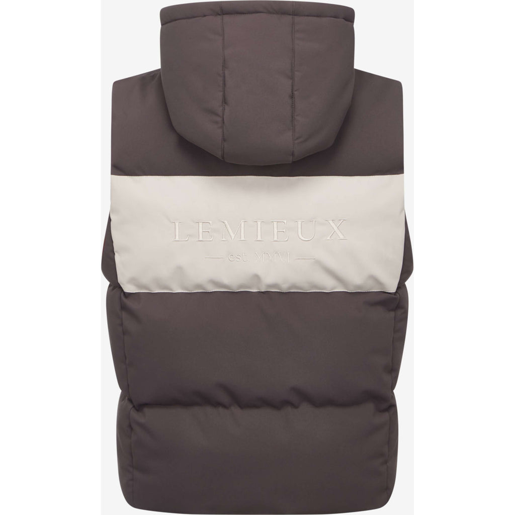 LeMieux Bodywarmer Joey Hooded Kids Cocoa