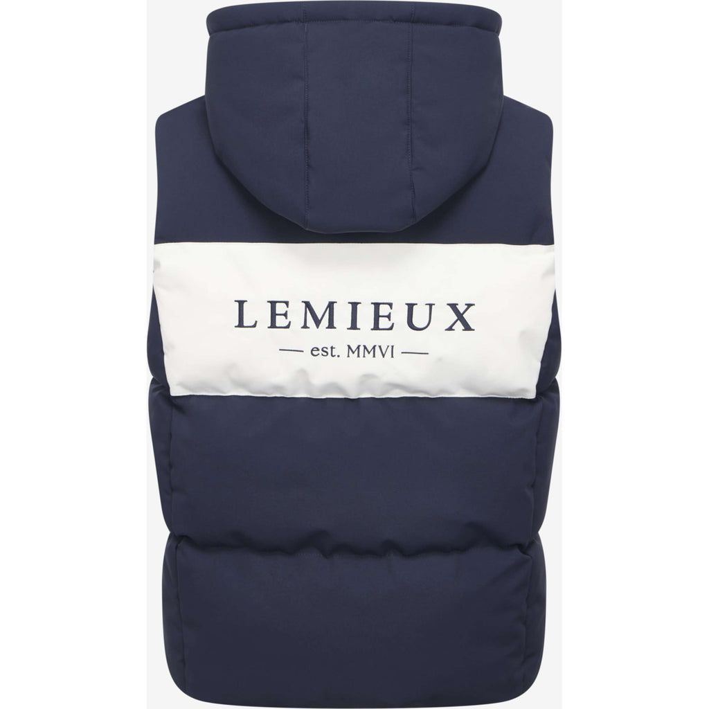 LeMieux Bodywarmer Joey Hooded Kids Navy