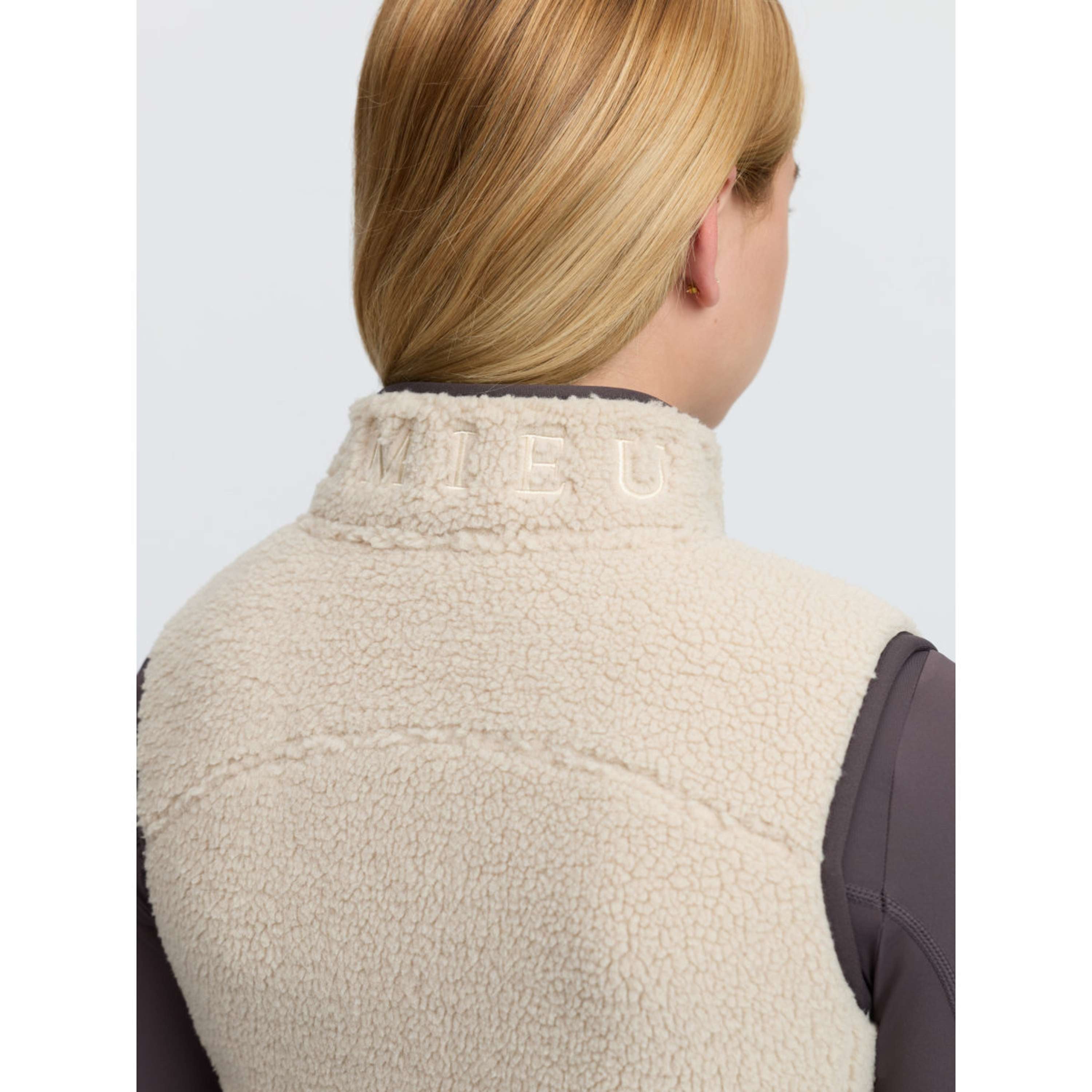 LeMieux Bodywarmer Trinity Teddy Kids Stone