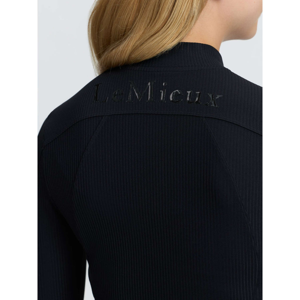 LeMieux Baselayer Raye Ribbed Kids Black