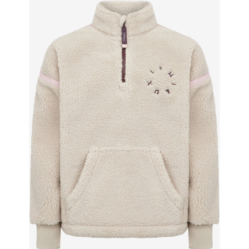 LeMieux Sweater Jody Teddy Fleece Kids Stone