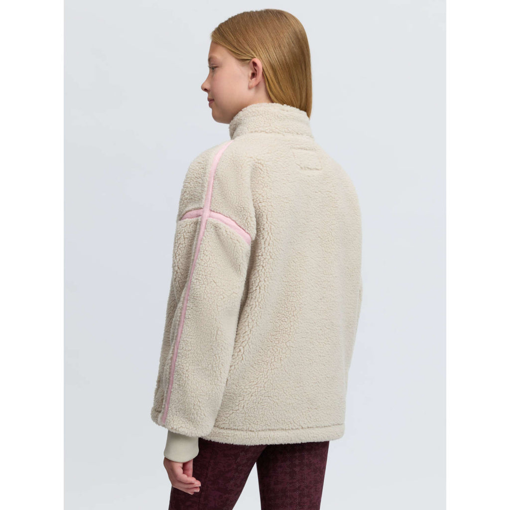 LeMieux Sweater Jody Teddy Fleece Kids Stone