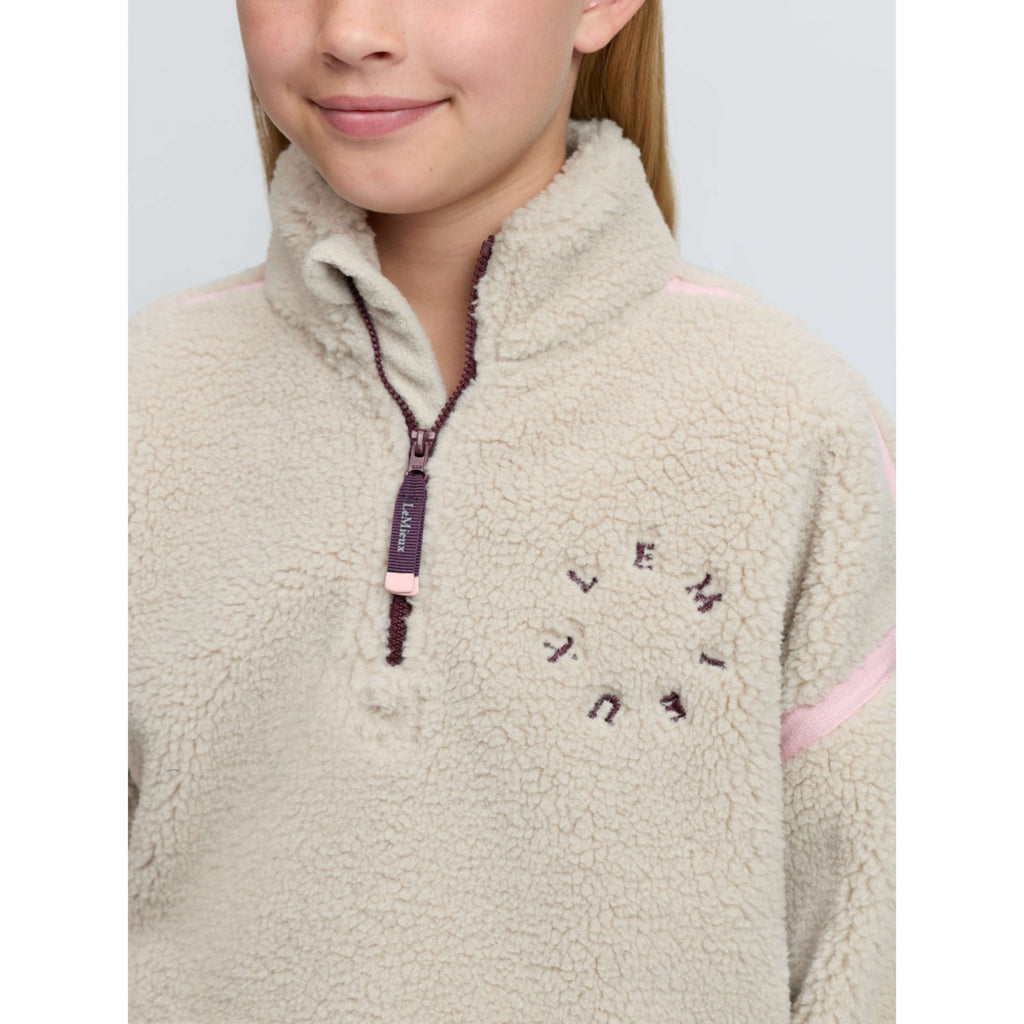 LeMieux Sweater Jody Teddy Fleece Kids Stone