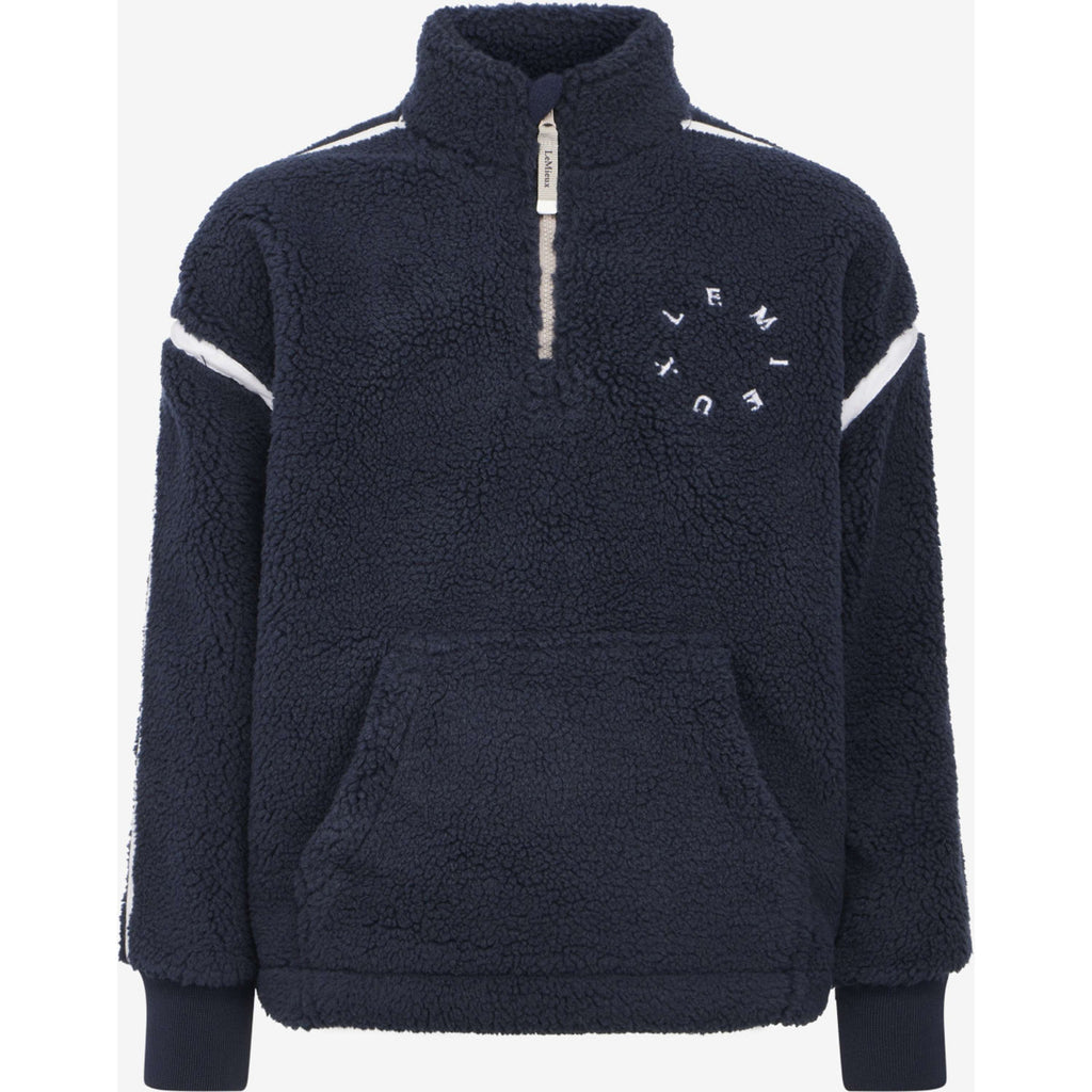 LeMieux Sweater Jody Teddy Fleece Kids Navy