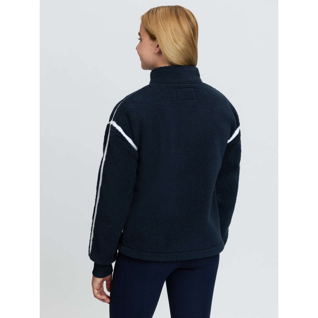 LeMieux Sweater Jody Teddy Fleece Kids Navy