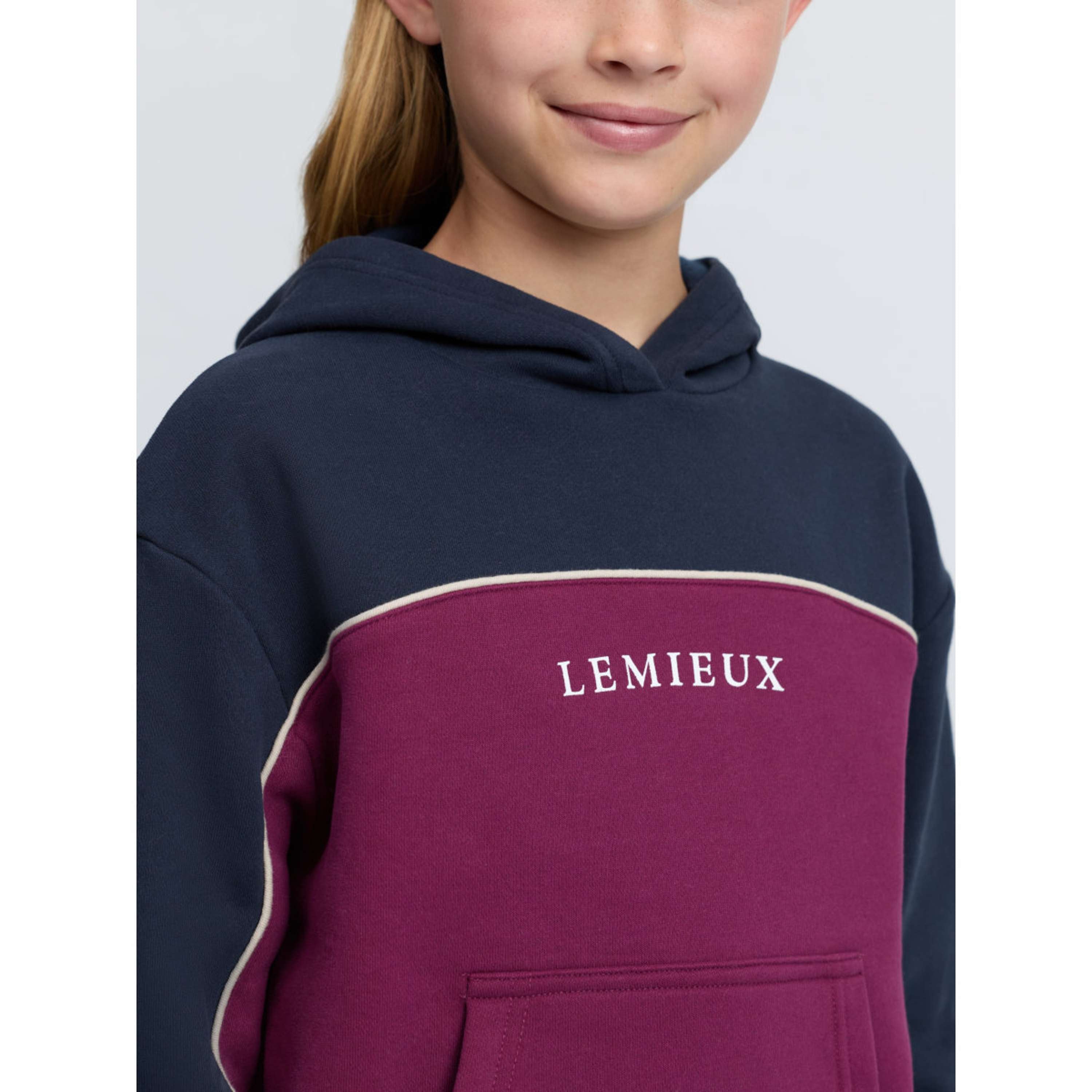 LeMieux Hoodie Sadie Kids Blackberry