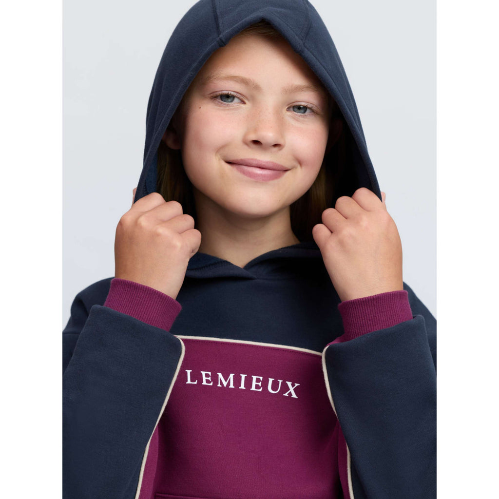 LeMieux Hoodie Sadie Kids Blackberry