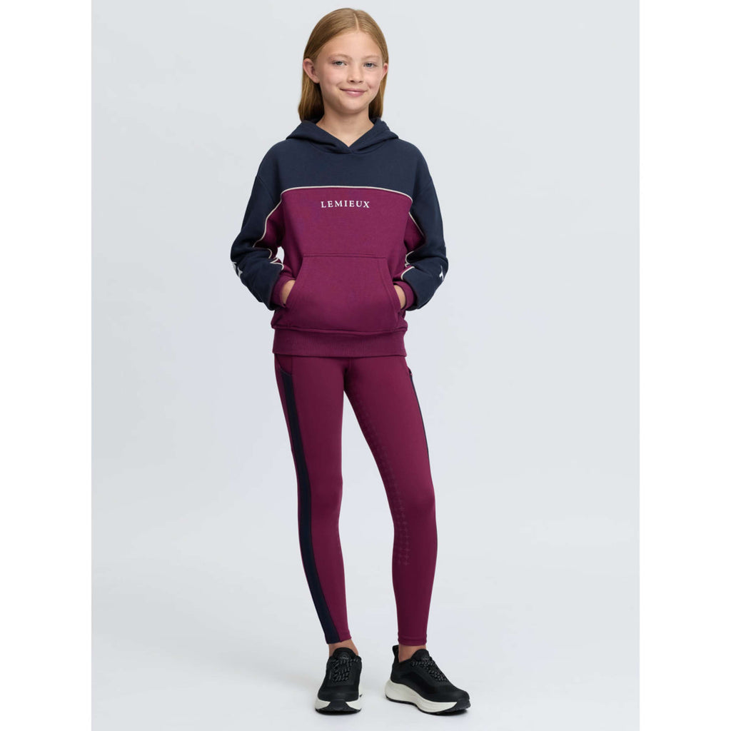 LeMieux Hoodie Sadie Kids Blackberry
