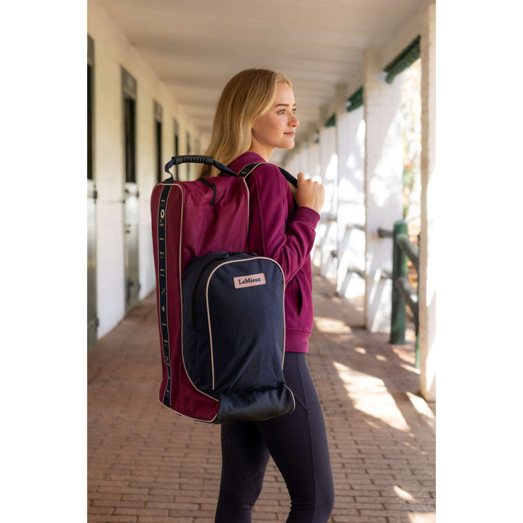 LeMieux Helmet/Boot Bag AW26 Blackberry