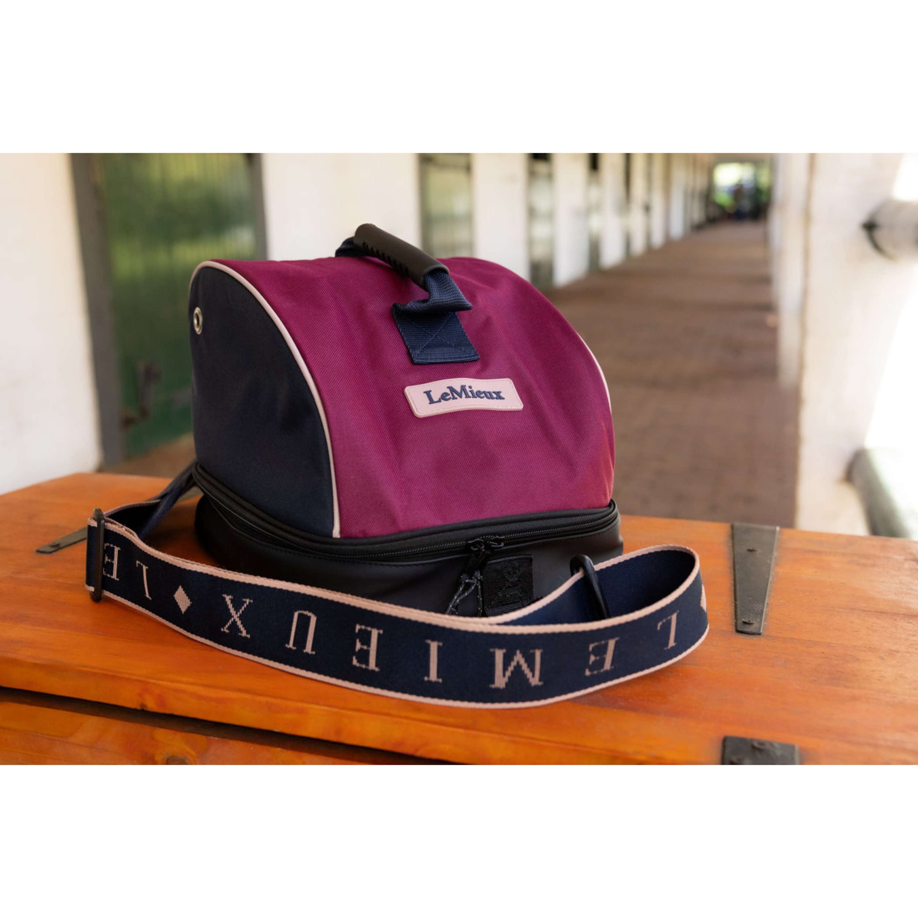 LeMieux Helmet Bag AW26 Blackberry