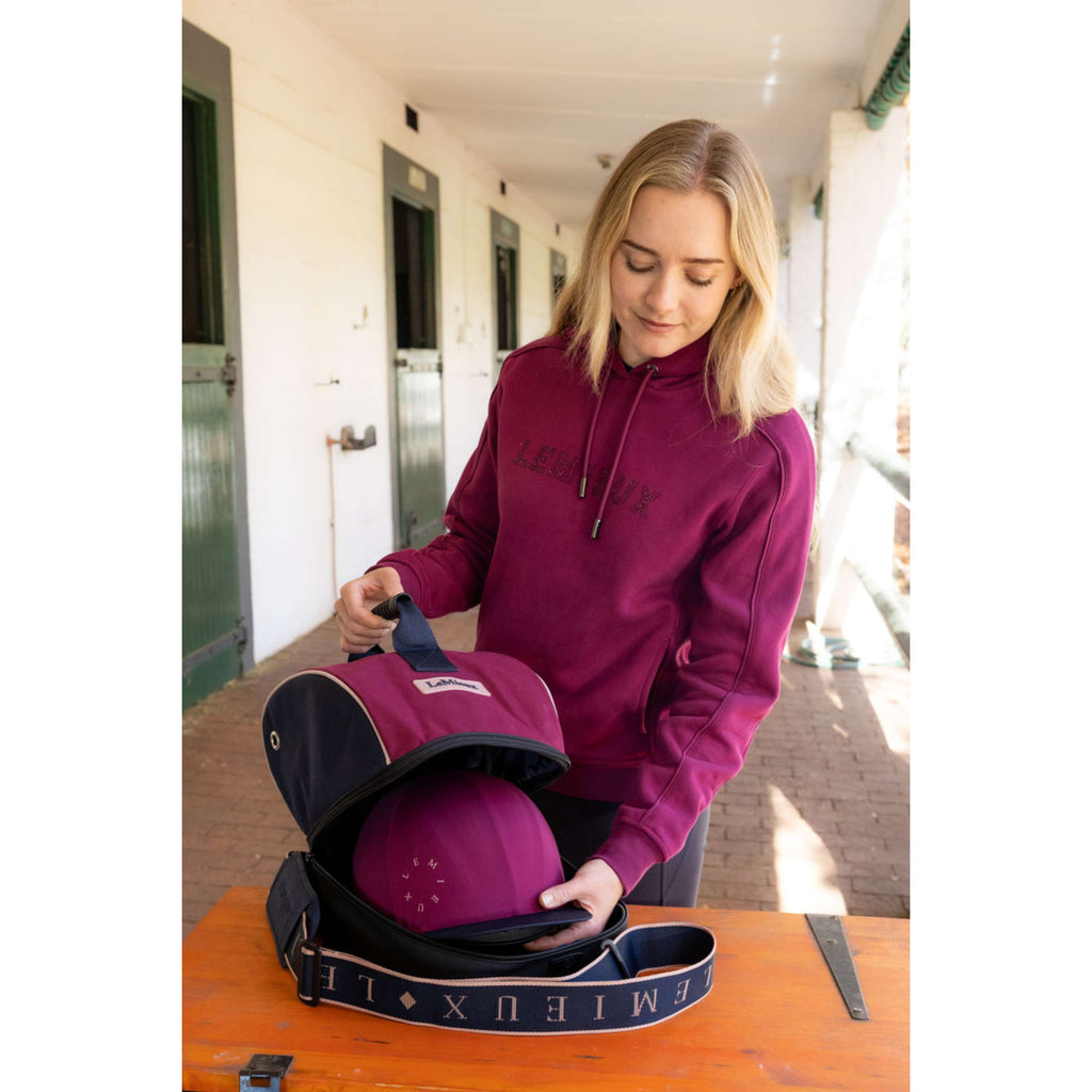 LeMieux Helmet Bag AW26 Blackberry