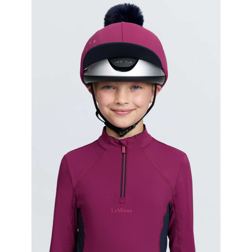 LeMieux Hat Silk Classique Blackberry