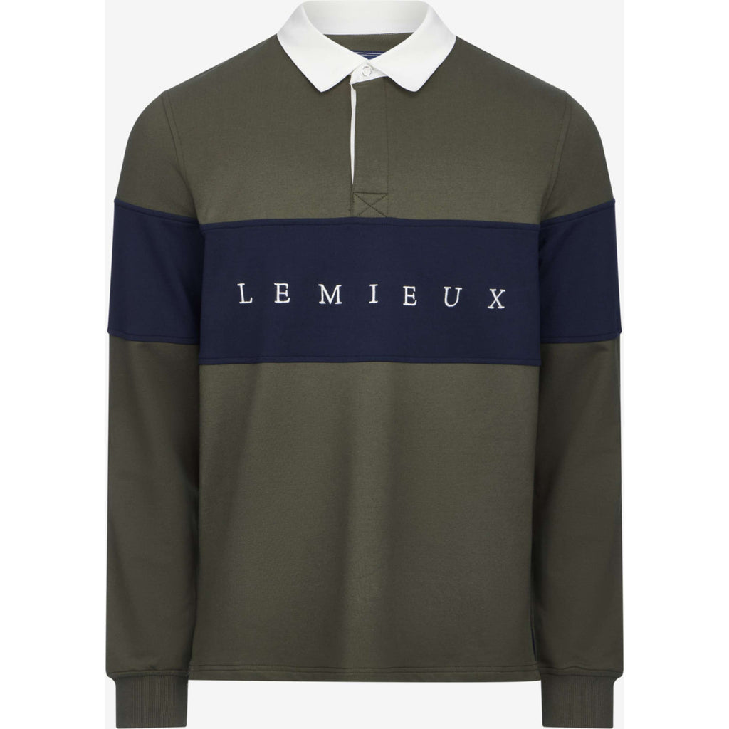 LeMieux Shirt Rugby Men Olive