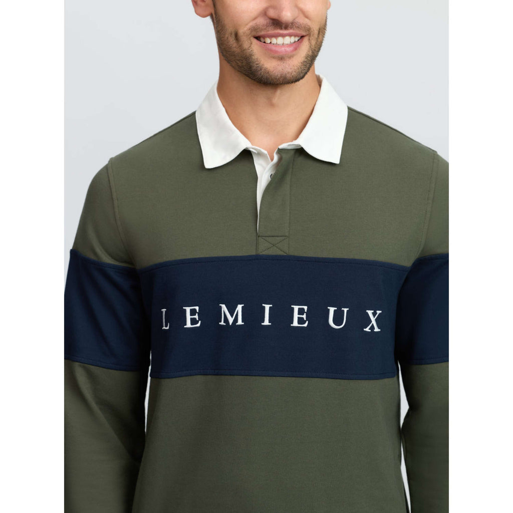 LeMieux Shirt Rugby Men Olive