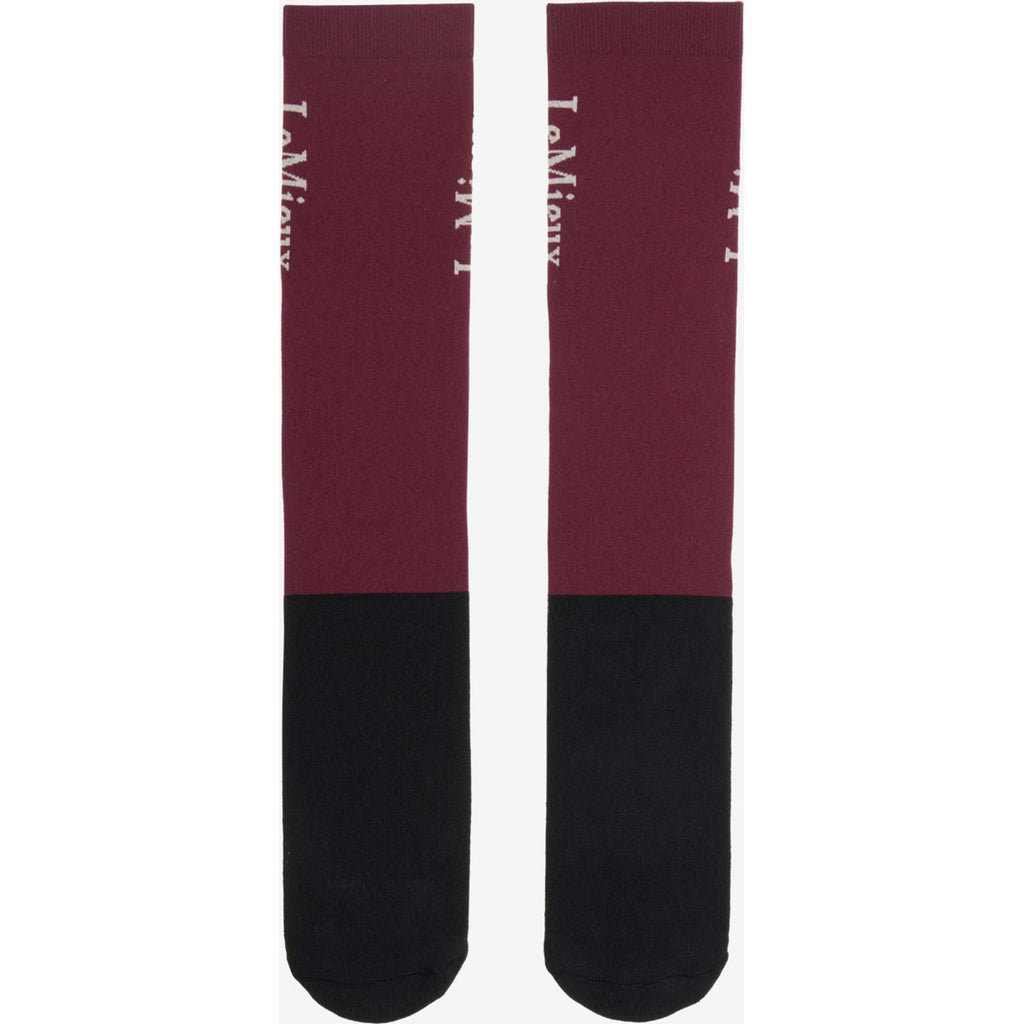LeMieux Riding Socks Competition 2-pack Blackberry