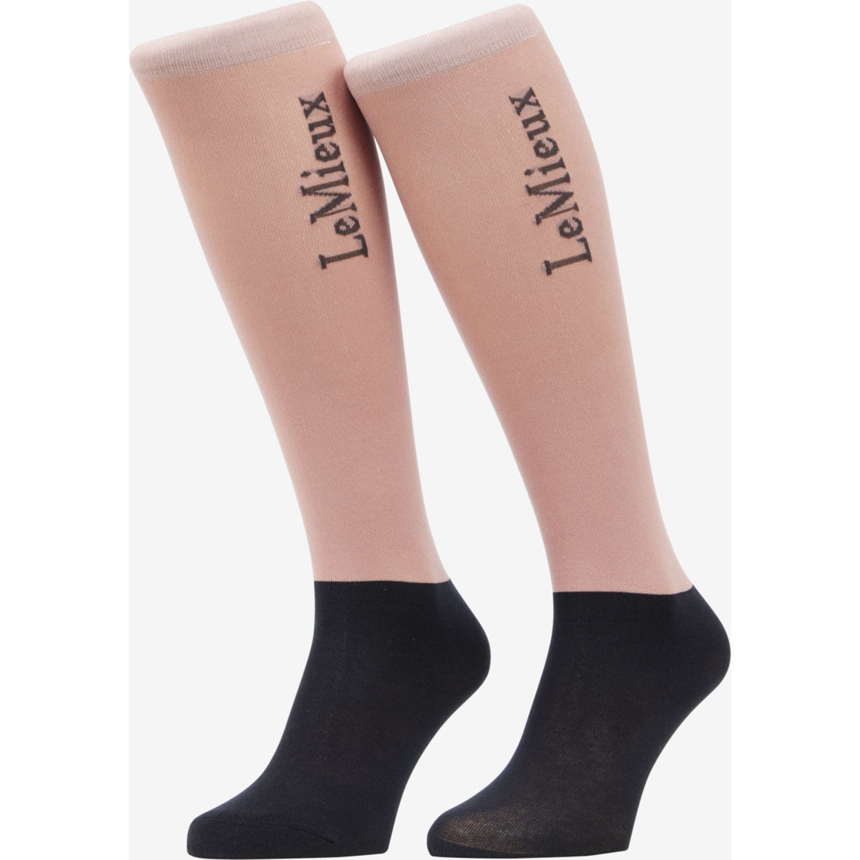 LeMieux Riding Socks Competition 2-pack Wild Rose