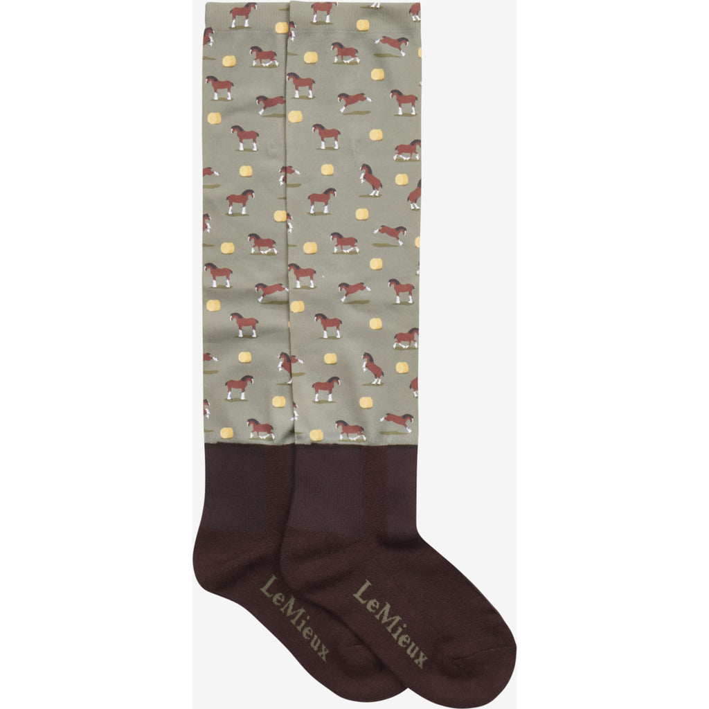 LeMieux Riding Socks Footsie Clydesdale/Willow