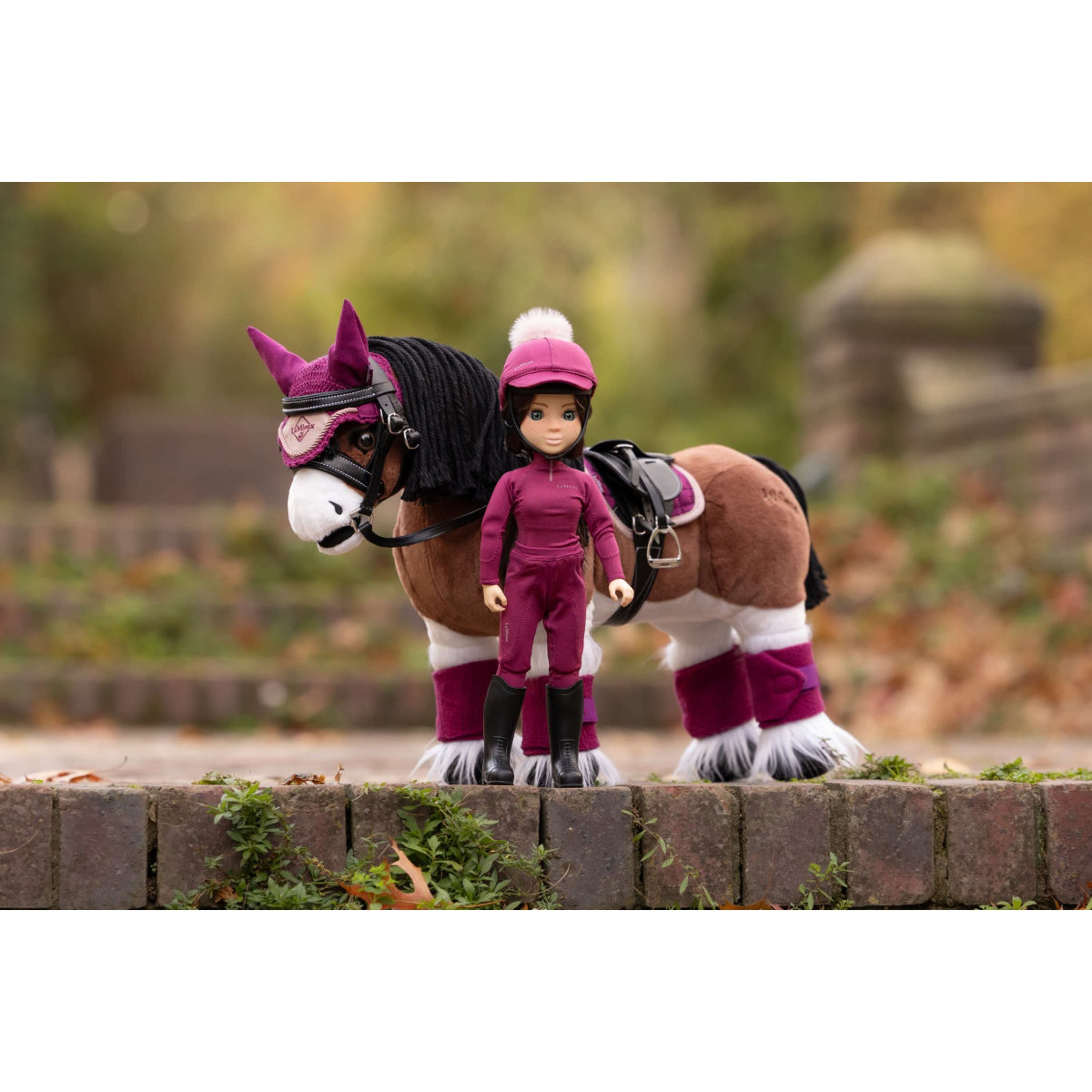 LeMieux Toy Pony Ear Bonnet Blackberry
