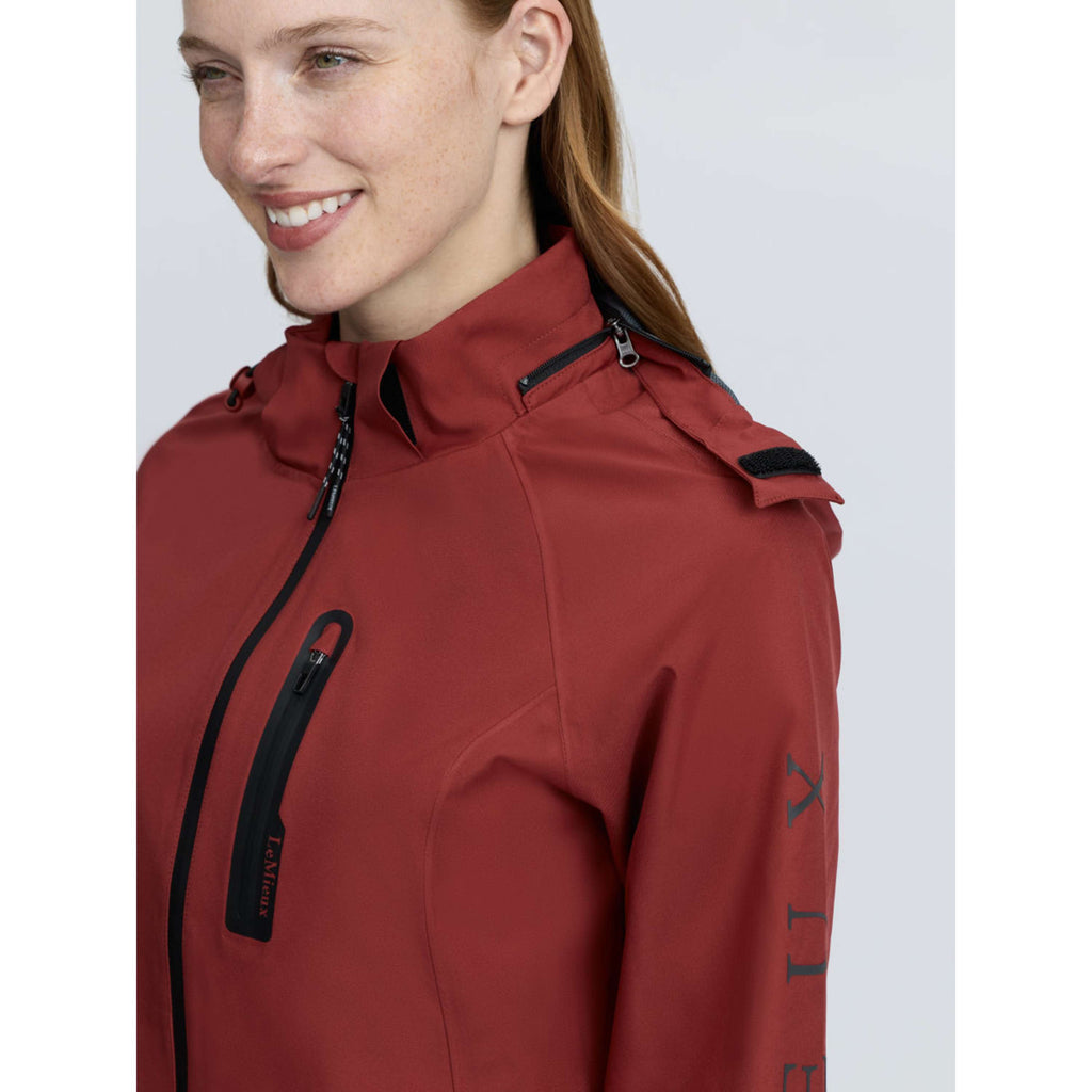LeMieux Jacket Athena Waterproof Lightweight Russet