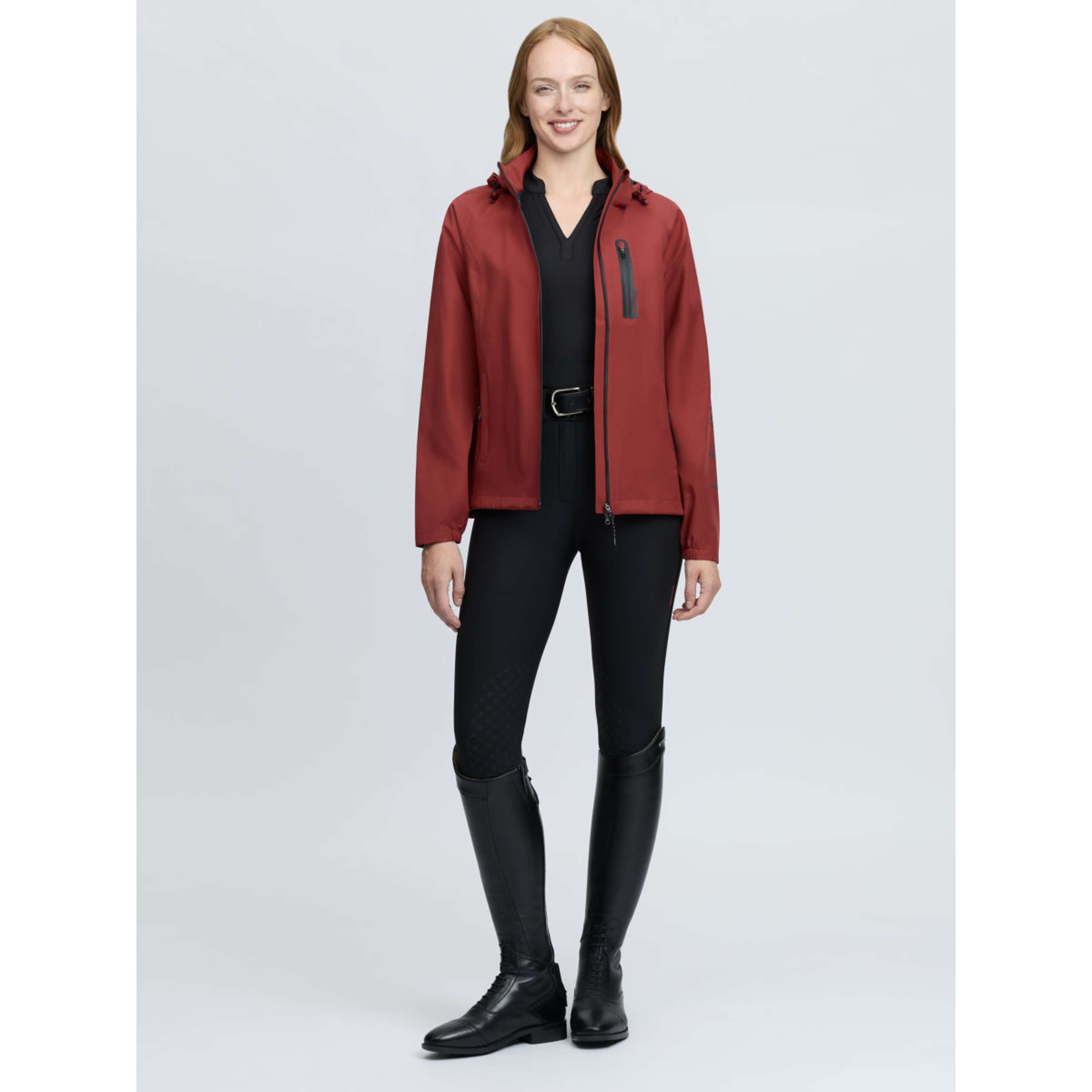 LeMieux Jacket Athena Waterproof Lightweight Russet