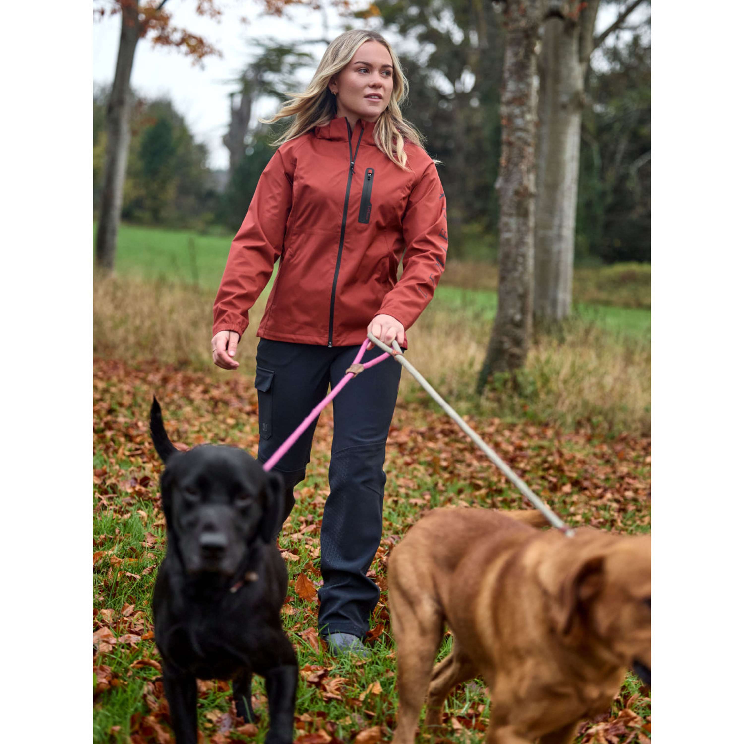 LeMieux Jacket Athena Waterproof Lightweight Russet