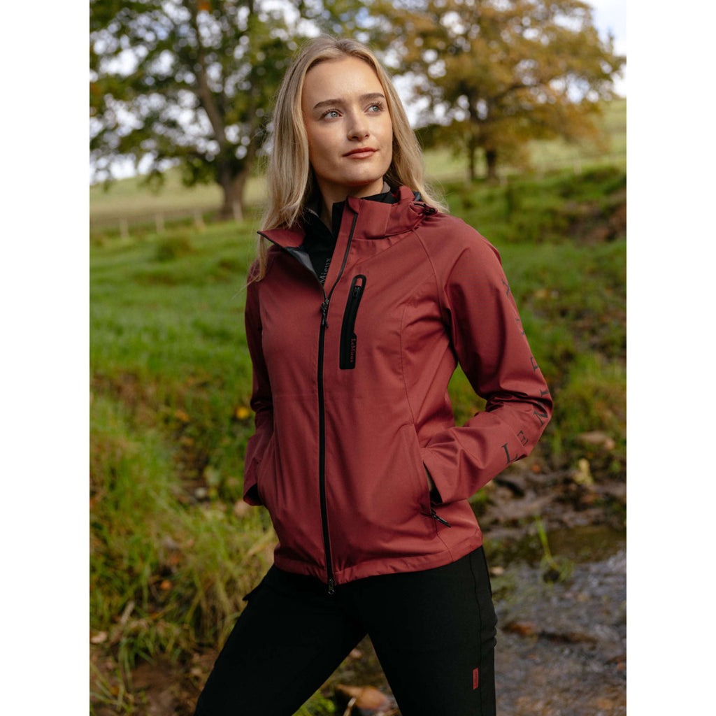 LeMieux Jacket Athena Waterproof Lightweight Russet