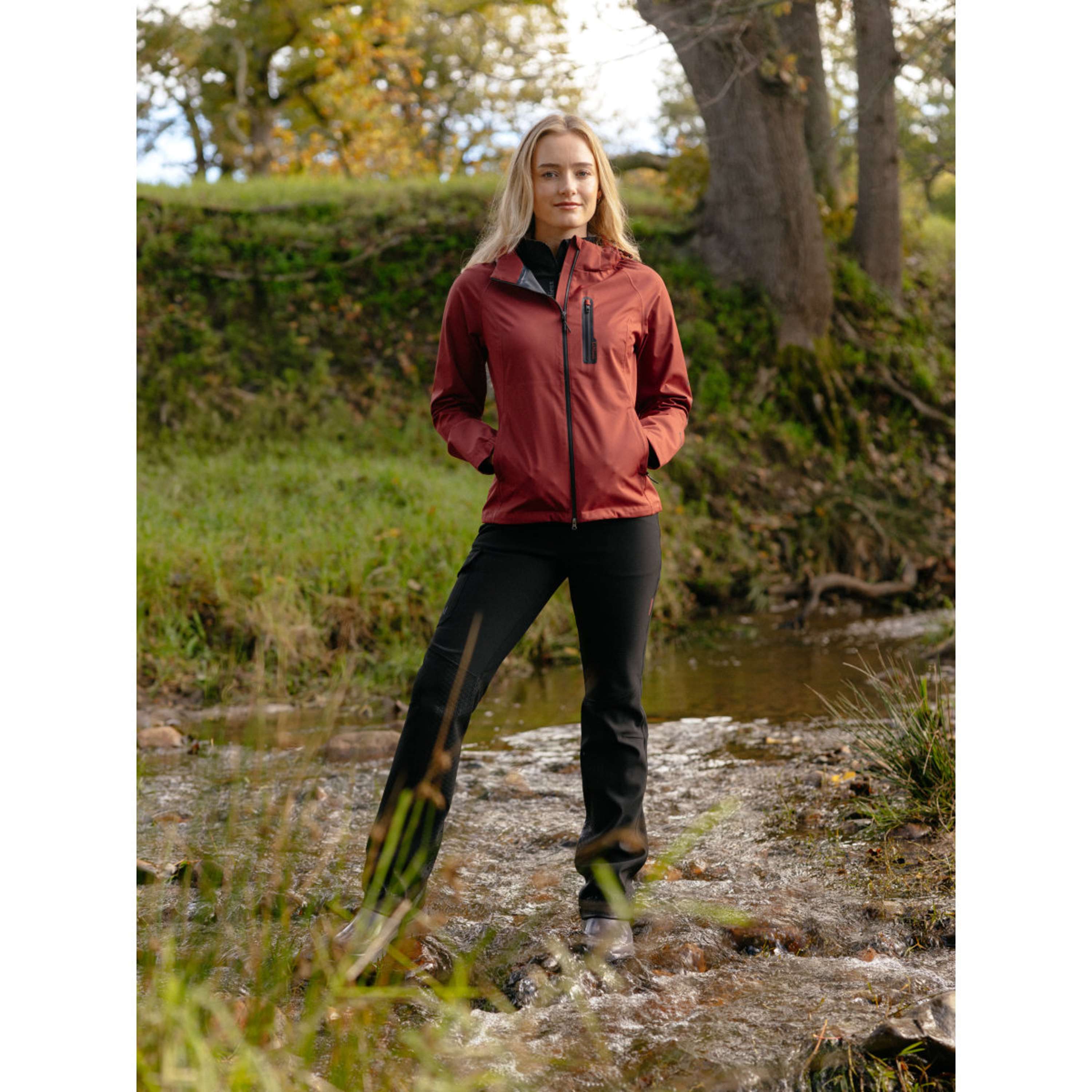 LeMieux Jacket Athena Waterproof Lightweight Russet
