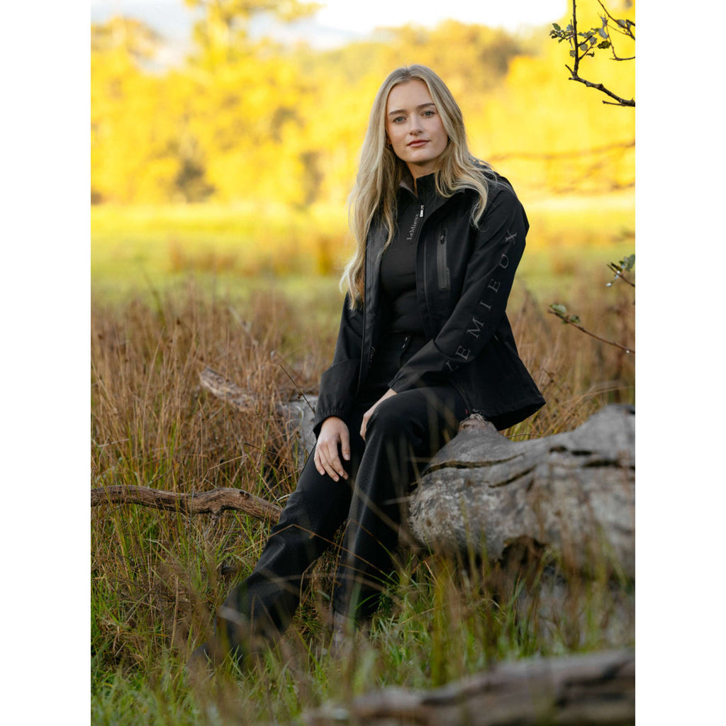 LeMieux Jacket Athena Waterproof Lightweight Black