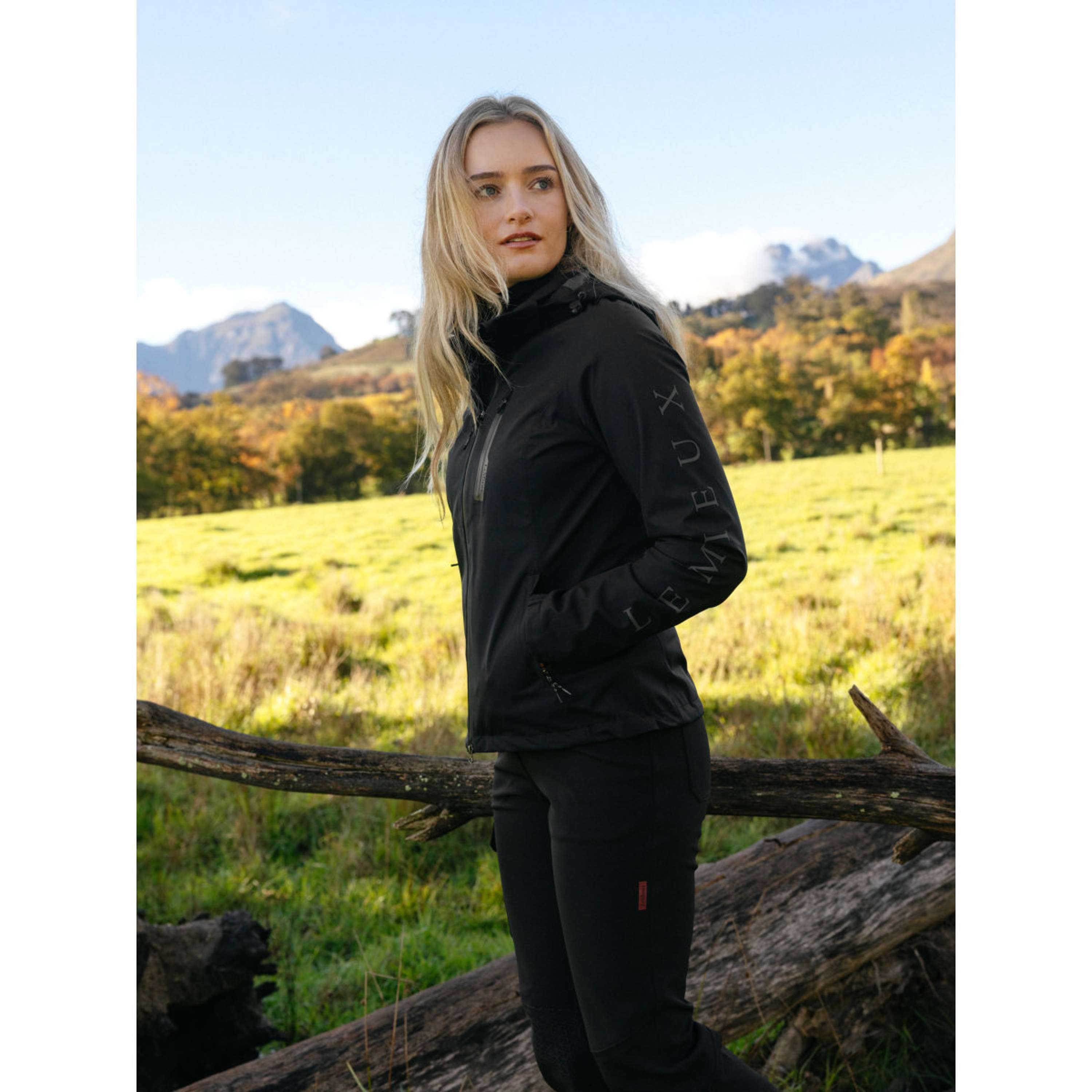 LeMieux Jacket Athena Waterproof Lightweight Black