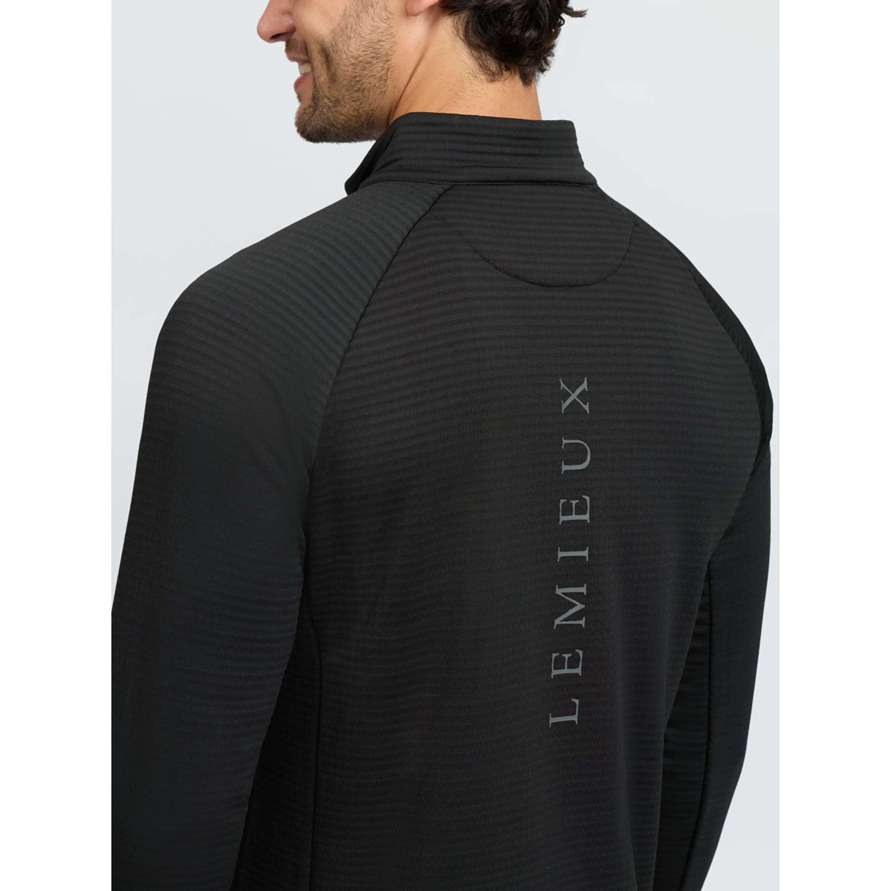 LeMieux Sweater Scarlet Quarter Zip Willow Green