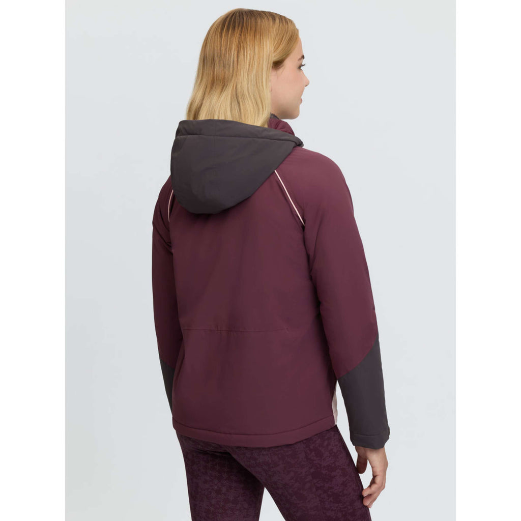 LeMieux Jacket Bailey Waterproof Anorak Kids Bramble