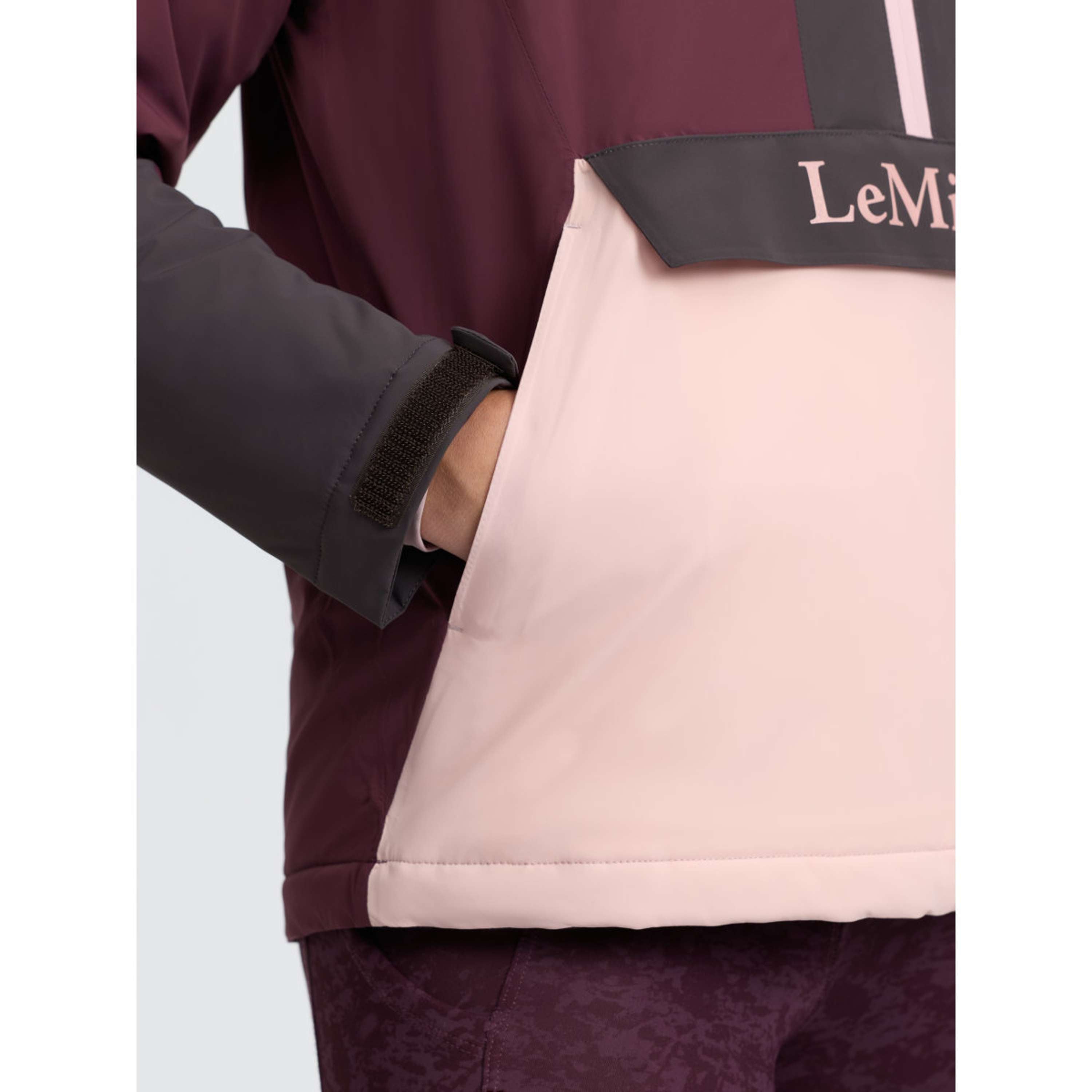LeMieux Jacket Bailey Waterproof Anorak Kids Bramble