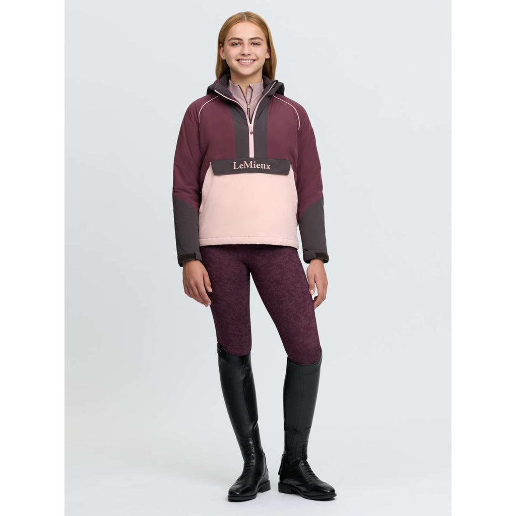 LeMieux Jacket Bailey Waterproof Anorak Kids Bramble