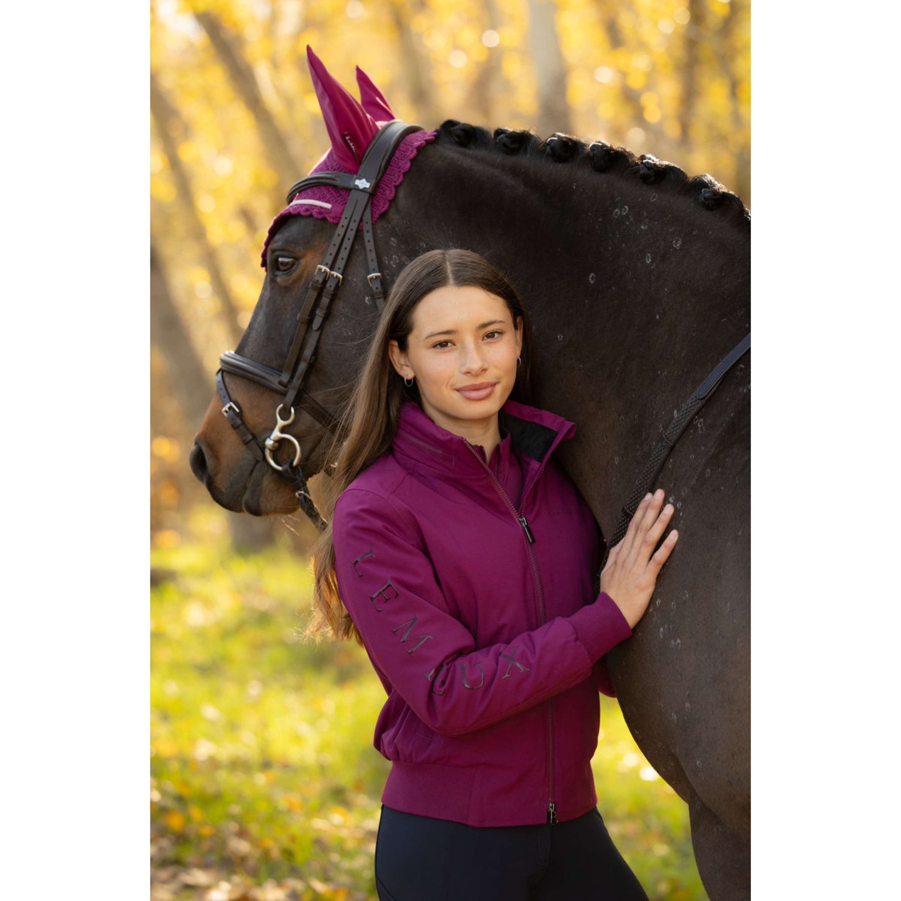 LeMieux Jacket Clarissa Crew Kids Blackberry