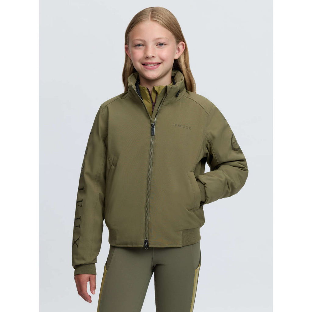 LeMieux Jacket Clarissa Crew Kids Willow Green