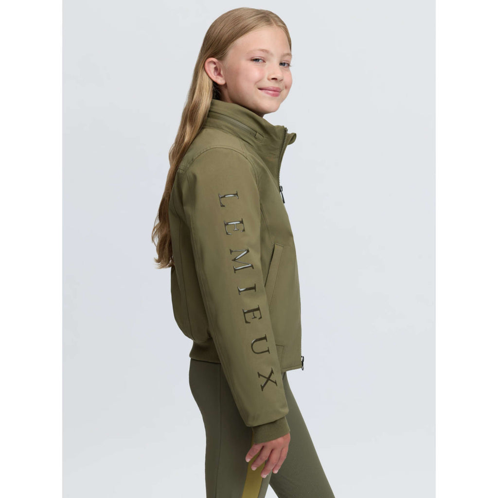 LeMieux Jacket Clarissa Crew Kids Willow Green