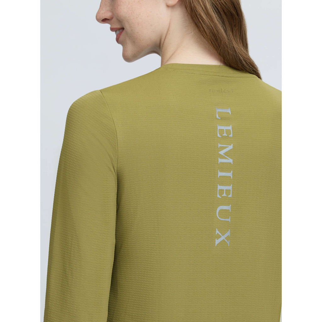 LeMieux Baselayer Sports Tee Long Sleeves Gooseberry