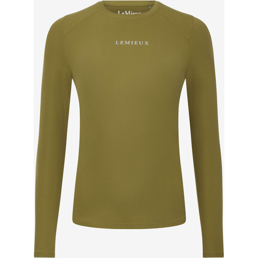 LeMieux Baselayer Sports Tee Long Sleeves Gooseberry