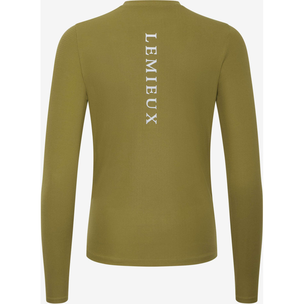 LeMieux Baselayer Sports Tee Long Sleeves Gooseberry