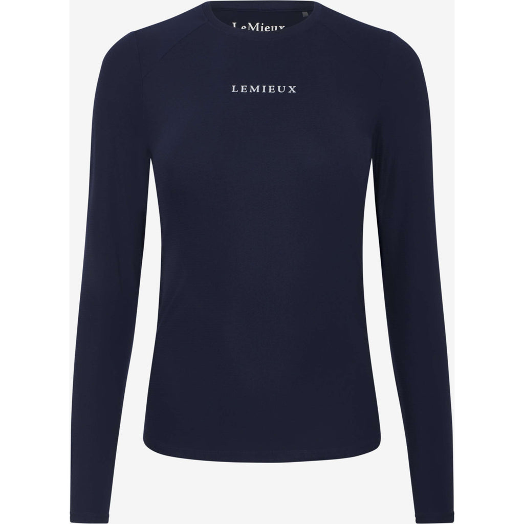 LeMieux Baselayer Sports Tee Long Sleeves Navy