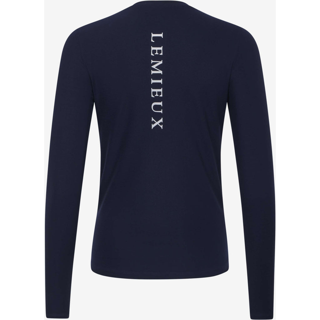 LeMieux Baselayer Sports Tee Long Sleeves Navy