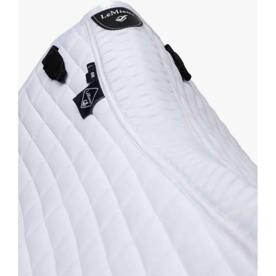 LeMieux Saddlepad Self-Cool Square Arctic Dressage White