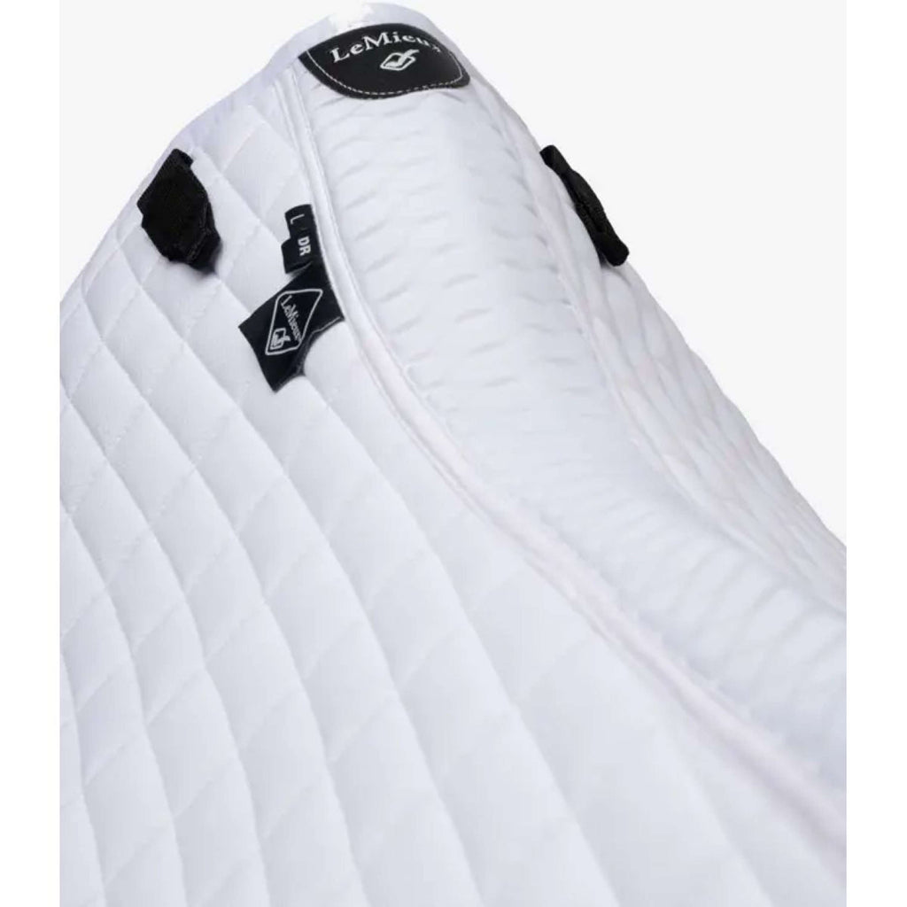 LeMieux Saddlepad Self-Cool Square Arctic Dressage White