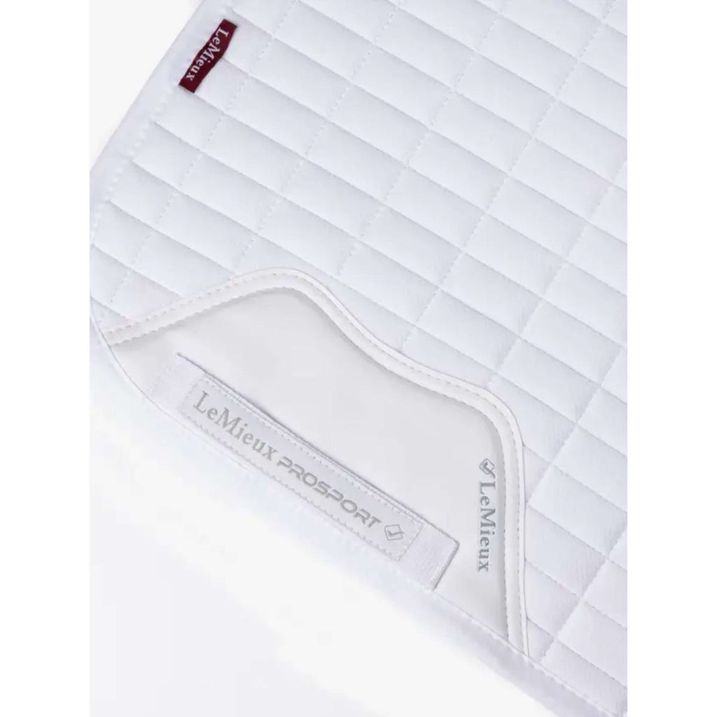 LeMieux Saddlepad Self-Cool Square Arctic Dressage White